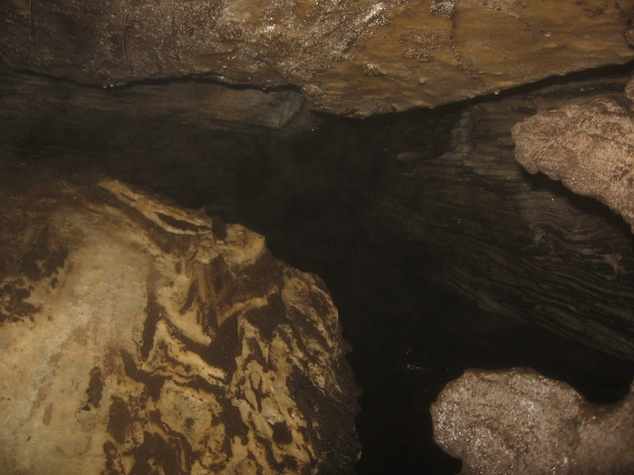 2 dogs cave in marble