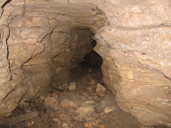 Cricket Cave Ontario main passage.