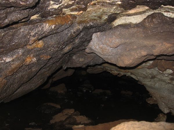 Passage in P.  Lake Cave.