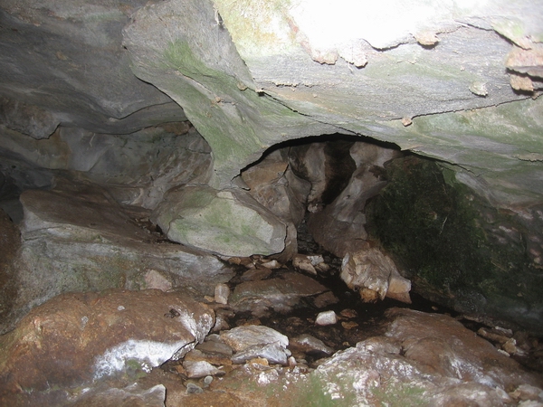P. Lake Cave in Ontario Canada.