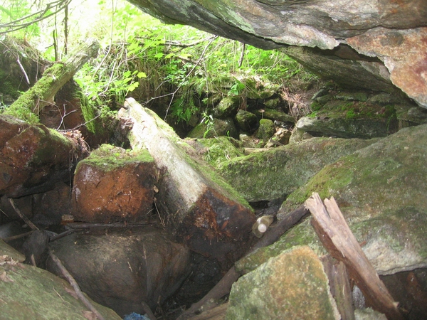 Milo Cave in Ontario, Canada.