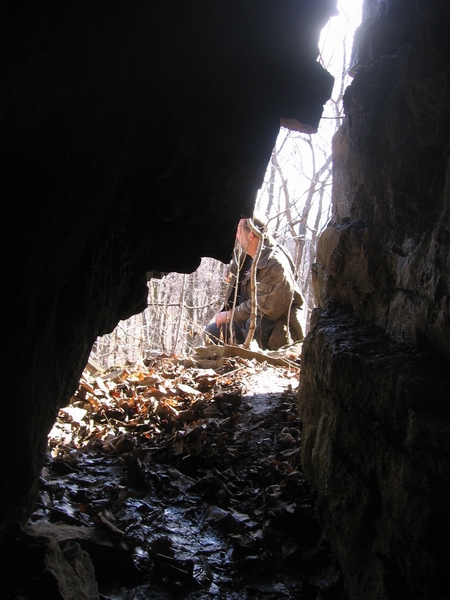 Skull Cave in Ontario Canada.