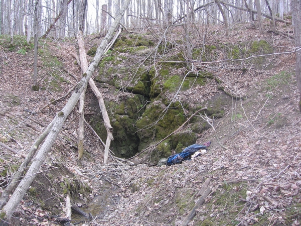 Wet Feet Cave Bruce Peninsula.